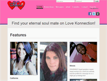 Tablet Screenshot of lovekonnection.com